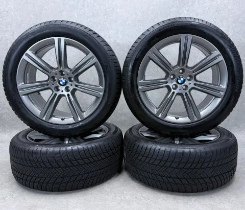 Background image for Original BMW X5 G05 BMW X6 G06 20 Zoll Styling 736 Winterräder + RDKS 6883753 Ferricgrey 7mm