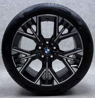 Original BMW 1er F70 BMW 2er Gran Coupé F74 18 Zoll Styling M975 Sommerräder + RDKS 5A35E68 bicolor (midnight grey / glanzgedreht) 2x6-6,5mm & 2x 5,5-6mm - Bild 2