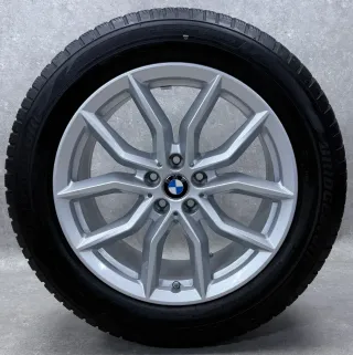 Original BMW X5 G05 BMW X6 G06 18 Zoll Styling 618 Winterräder + RDKS 6880684 Silber 2x6mm + 2x5-6mm - Bild 2
