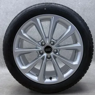 Original Audi A5 FU B10 18 Zoll Winterräder 8B3601025D Silber NEU - Bild 4
