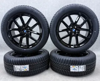 BMW X3 G45 19 Zoll N BLACK GLOSSY Winterreifen NEU - Bild 1