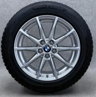 Original BMW i4 G26 BMW 4er G26 17 Zoll Styling 851 Winterräder + RDKS 6896762 Reflexsilber - Bild 2